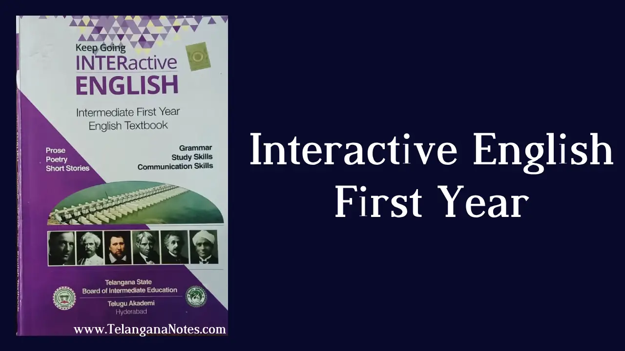 Interactive English First Year